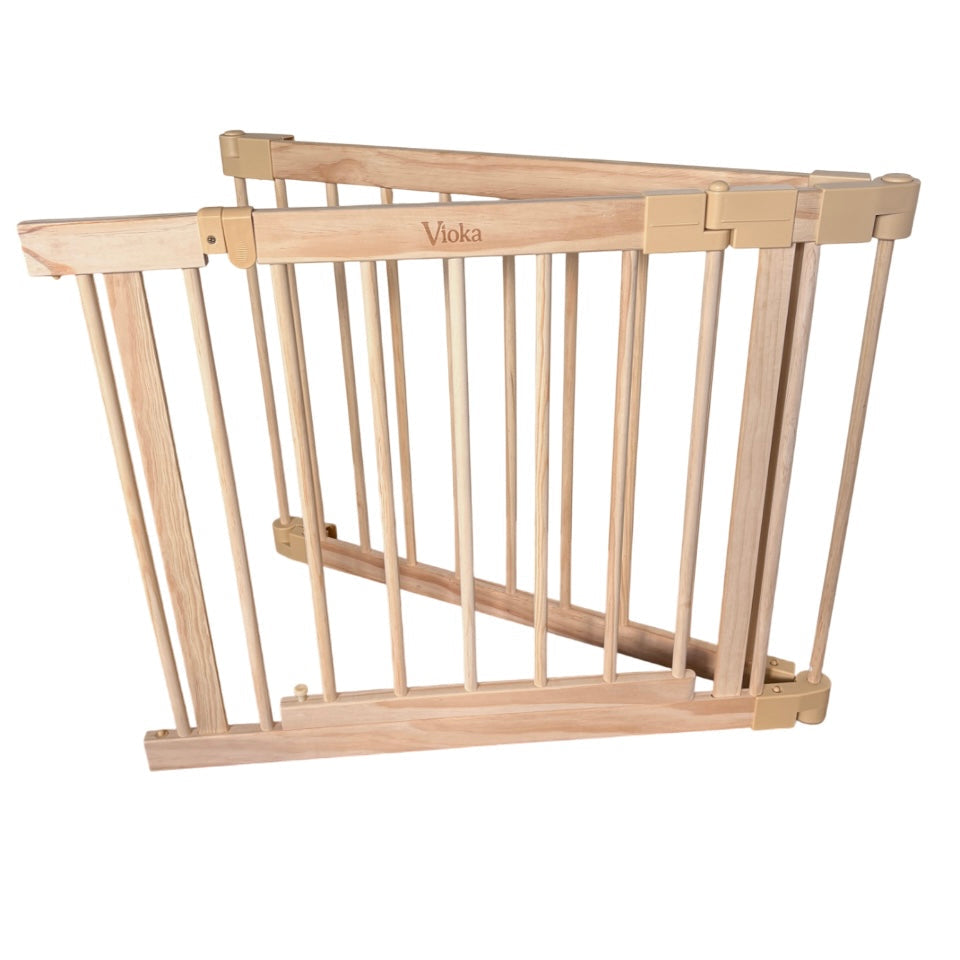 Wooden Playpen Gate Extension
